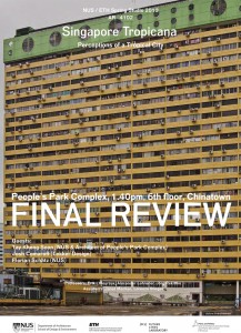 “Singapore Tropicana”: Design Studio – Final Review
