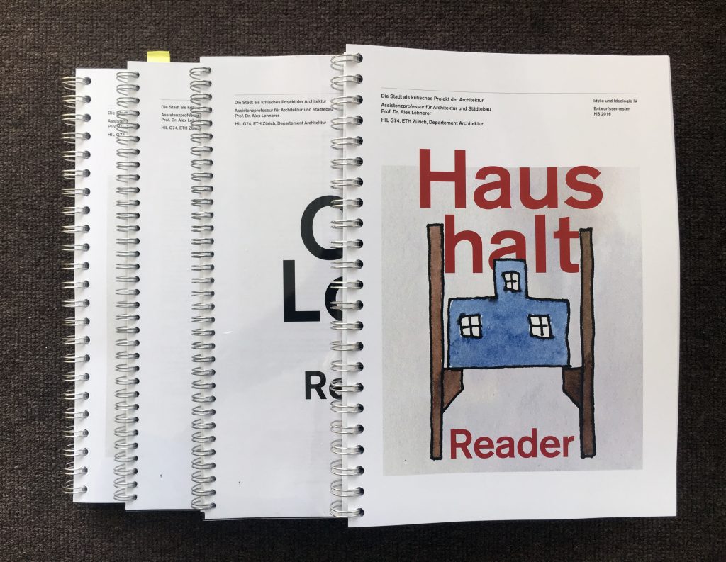 ETH Prof Lehnerer  Haus Halt — All Projects